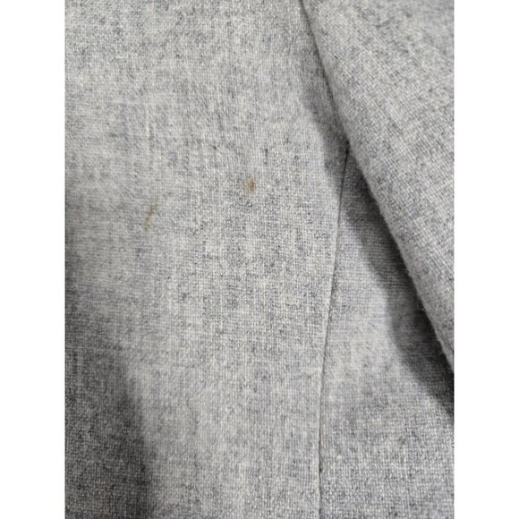 Vintage 1970s Lilli Ann Gray Wool Embroidered Jacket Blazer - Picture 7 of 16